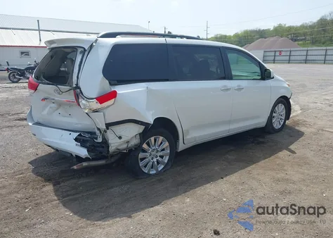 2011 Toyota Sienna Xle from USA, damaged, VIN 5TDYK3DC6BS113261